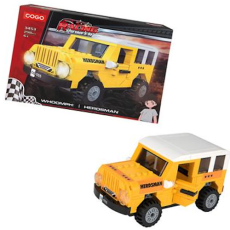 Herdsman 4x4 Trail Truck Building Blocks - Cogo 298 Piece 